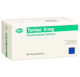 TOVIAZ cpr ret 8 mg 84 pce