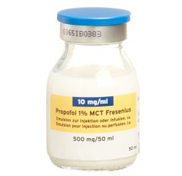 PROPOFOL 1% MCT Fresenius 500 mg/50ml fl 10 pce