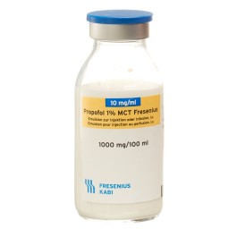 PROPOFOL 1% MCT Fresenius 1 g/100ml fl 10 pce