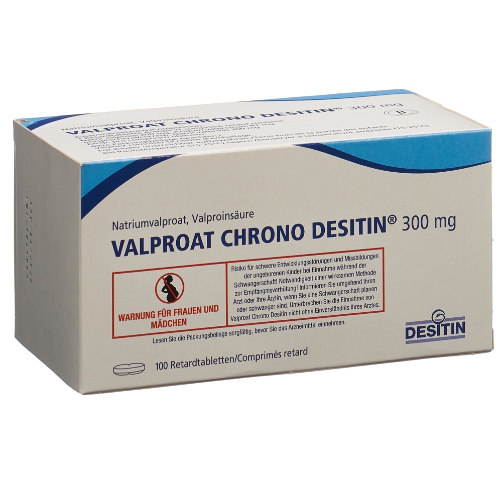VALPROAT CHRONO Desitin cpr ret 300 mg 100 pce VALPROAT CHRONO Desitin cpr ret 300 mg 100 pce