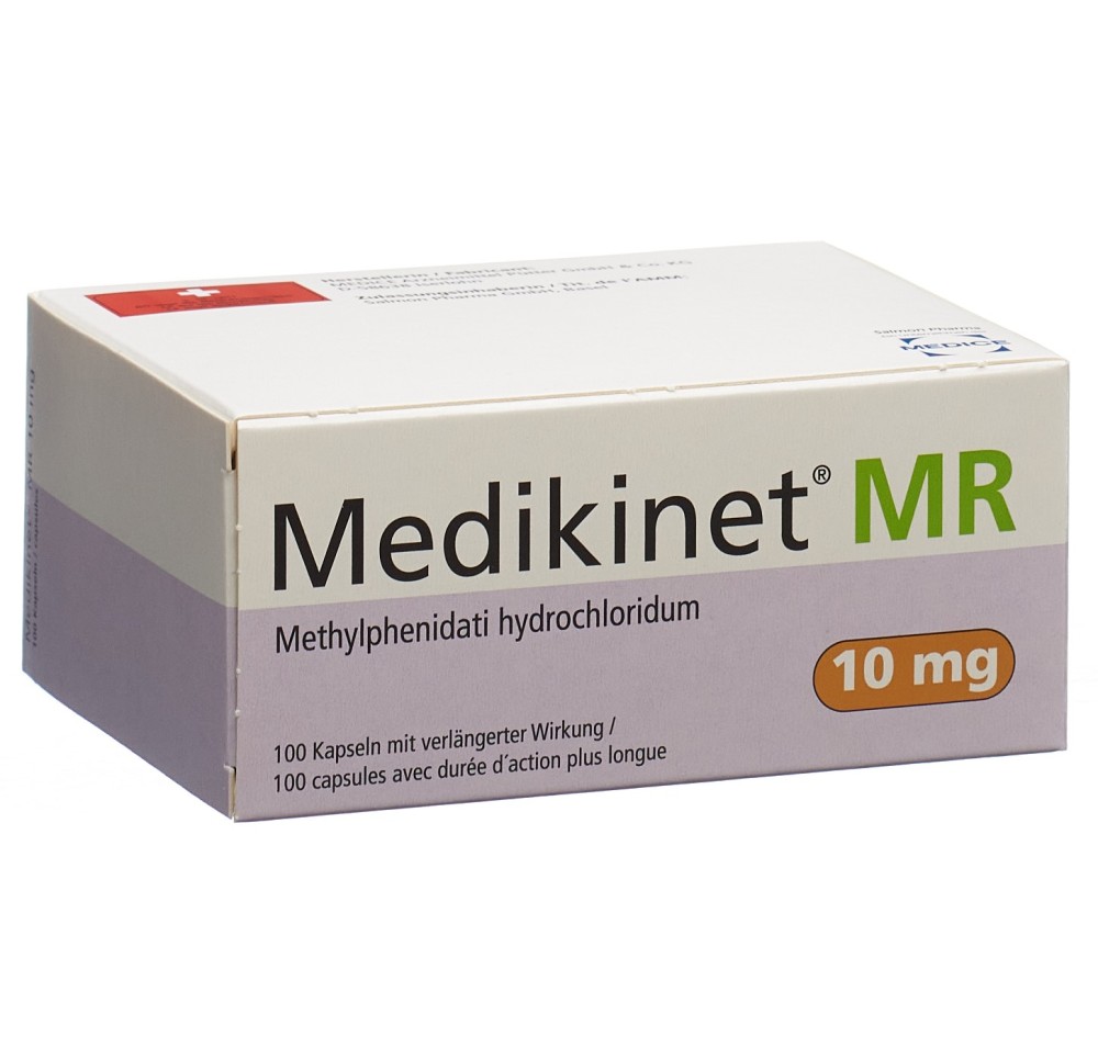 MEDIKINET MR caps 10 mg 100 pce MEDIKINET MR caps 10 mg 100 pce