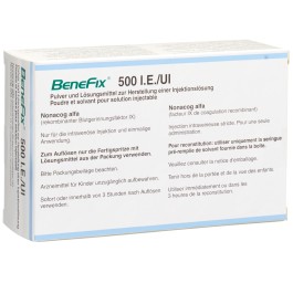 BENEFIX subst sèche 500 UI c solv flac 5 ml