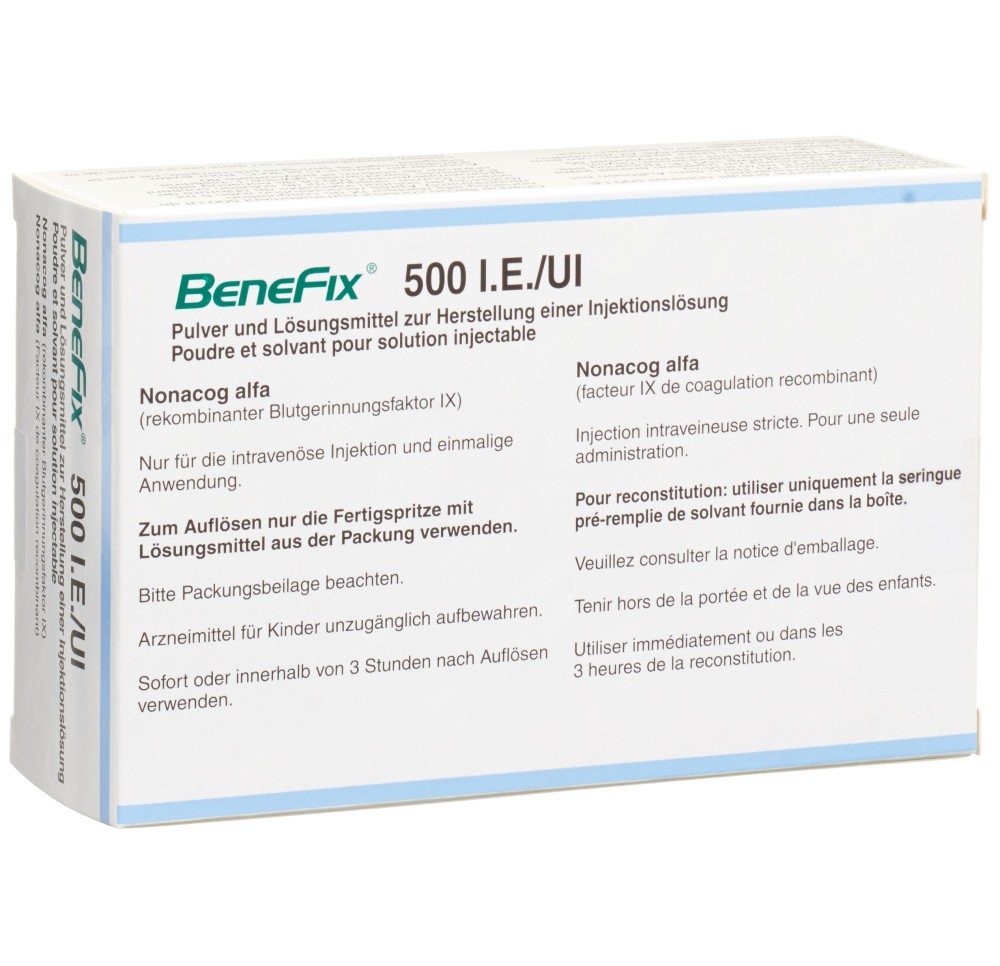 BENEFIX subst sèche 500 UI c solv flac 5 ml