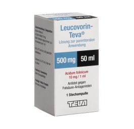 LEUCOVORIN Teva sol inj 500 mg/50ml flac 50 ml