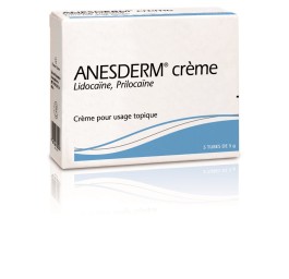 ANESDERM crème 5 % 5 tb 5 g