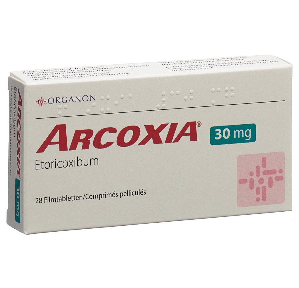 ARCOXIA cpr pell 30 mg 28 pce ARCOXIA cpr pell 30 mg 28 pce