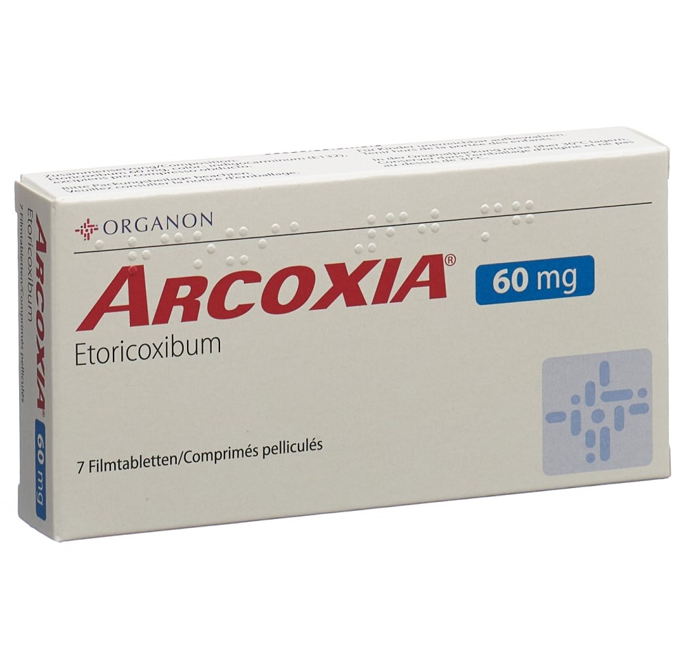 ARCOXIA cpr pell 60 mg 7 pce ARCOXIA cpr pell 60 mg 7 pce