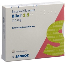 BILOL cpr pell 2.5 mg 100 pce