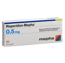 RISPERIDON Mepha Lactab 0.5 mg 20 pce