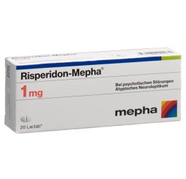 RISPERIDON Mepha Lactab 1 mg 20 pce