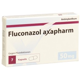 FLUCONAZOLE axapharm caps 50 mg 7 pce