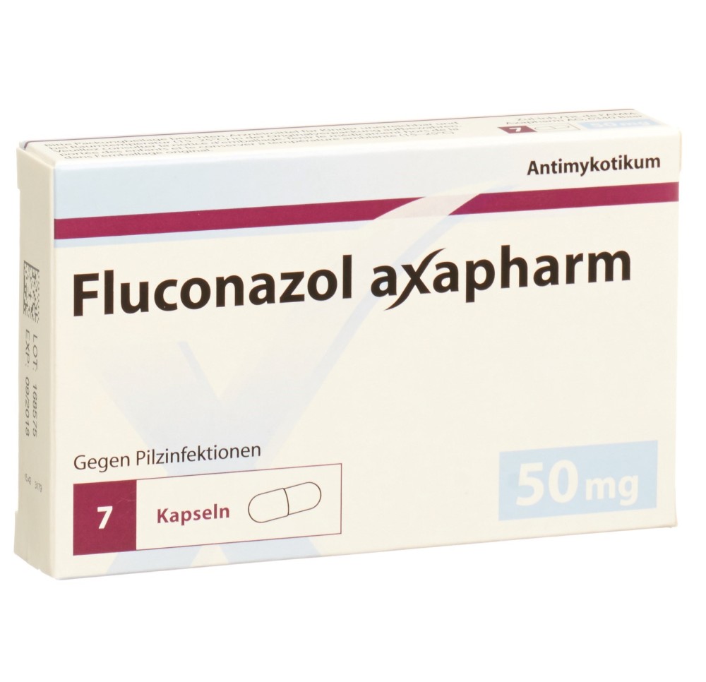 FLUCONAZOLE axapharm caps 50 mg 7 pce FLUCONAZOLE axapharm caps 50 mg 7 pce
