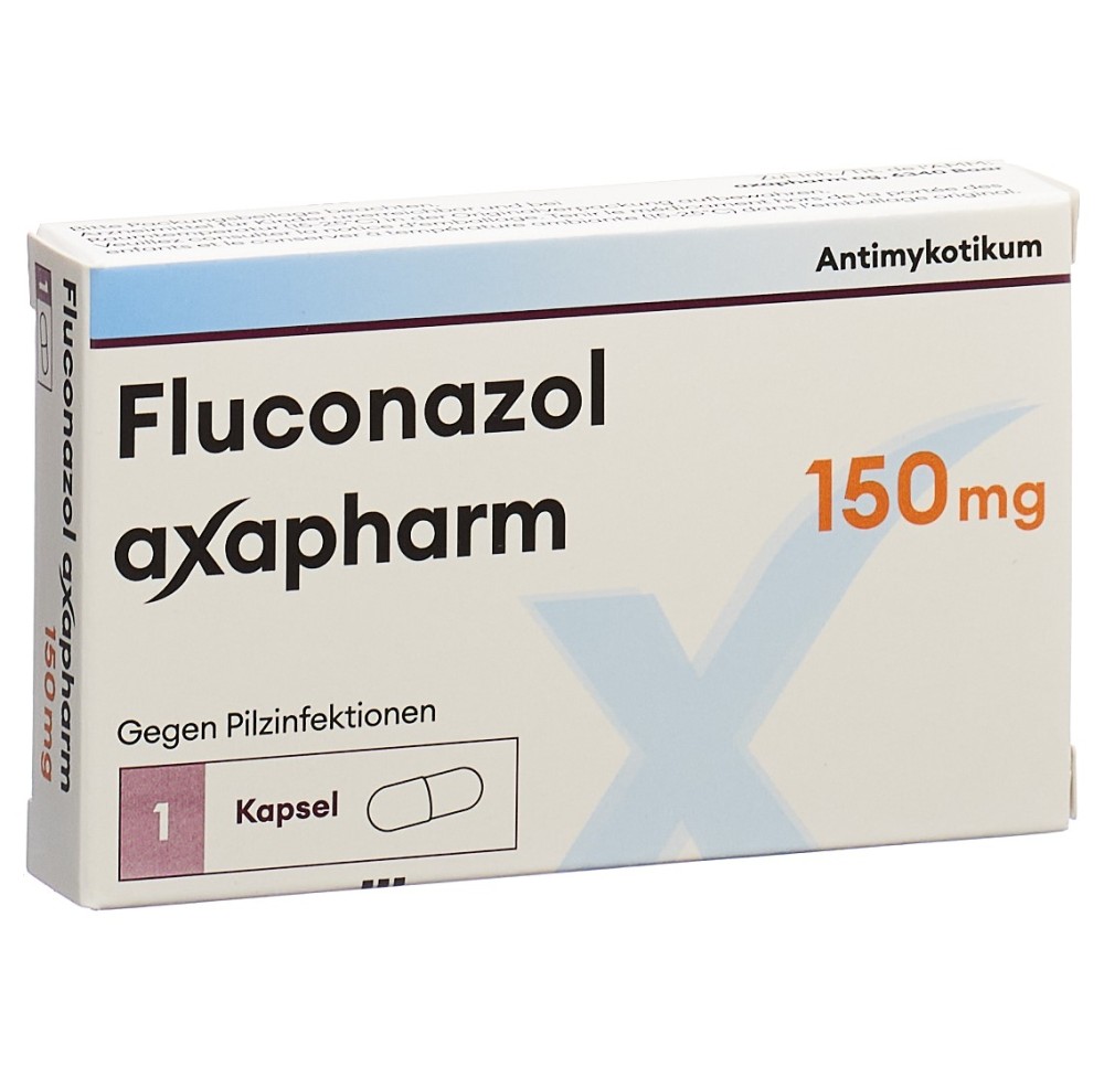 FLUCONAZOLE axapharm caps 150 mg FLUCONAZOLE axapharm caps 150 mg