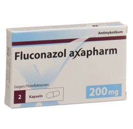 FLUCONAZOLE axapharm caps 200 mg 2 pce