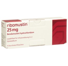 RIBOMUSTIN subst sèche 25 mg flac 5 pce