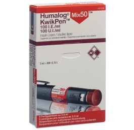 HUMALOG Mix 50 KwikPen 100 UI/ml 5 ser pré 3 ml