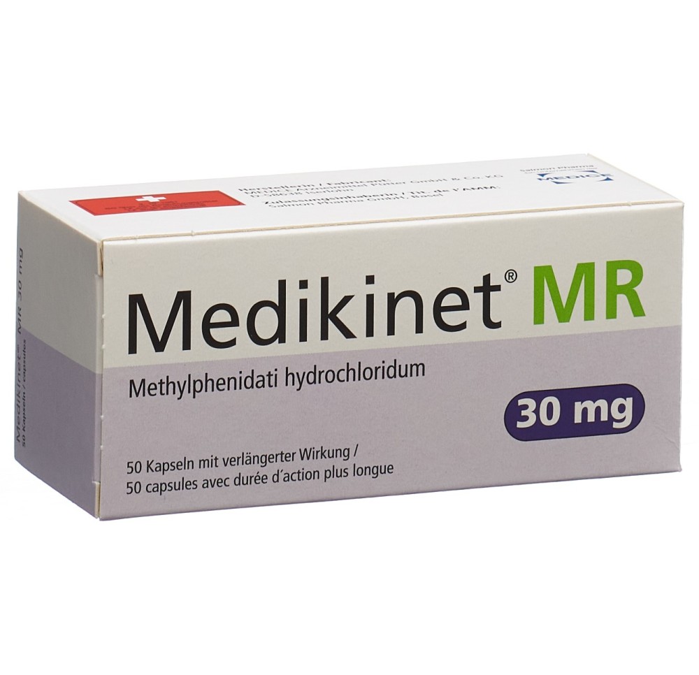 MEDIKINET MR caps 30 mg 50 pce MEDIKINET MR caps 30 mg 50 pce