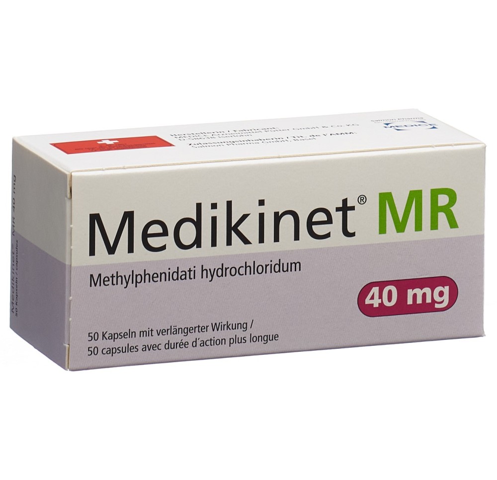 MEDIKINET MR caps 40 mg 50 pce MEDIKINET MR caps 40 mg 50 pce