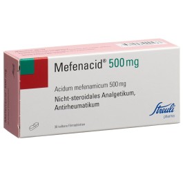 MEFENACIDE cpr pell 500 mg sécables 30 pce