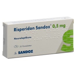 RISPERIDONE Sandoz cpr pell 0.5 mg 20 pce