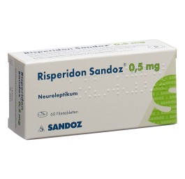 RISPERIDONE Sandoz cpr pell 0.5 mg 60 pce