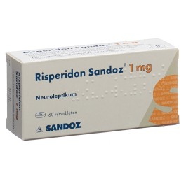 RISPERIDONE Sandoz cpr pell 1 mg 60 pce
