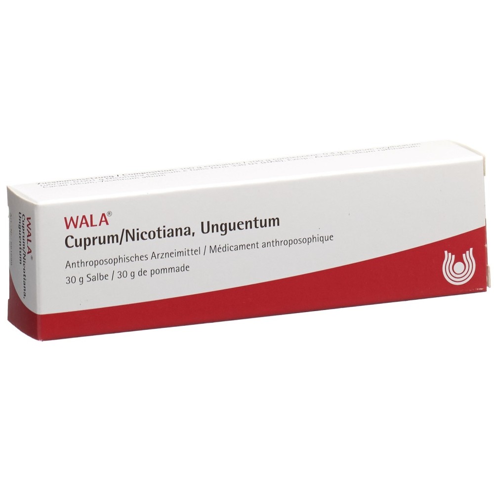WALA cuprum/nicotiana ong 0.4 % tb 30 g