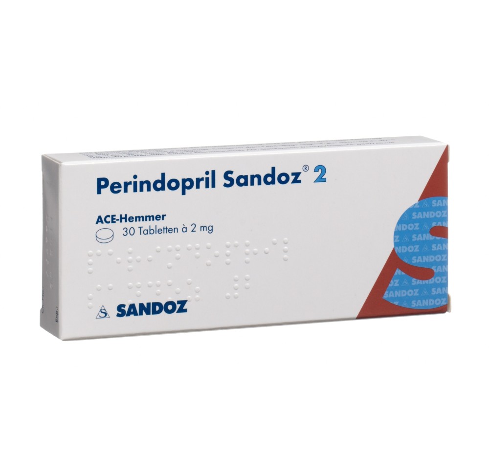 PERINDOPRIL Sandoz cpr 2 mg 30 pce PERINDOPRIL Sandoz cpr 2 mg 30 pce