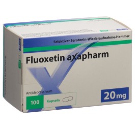 FLUOXETINE axapharm caps 20 mg 100 pce