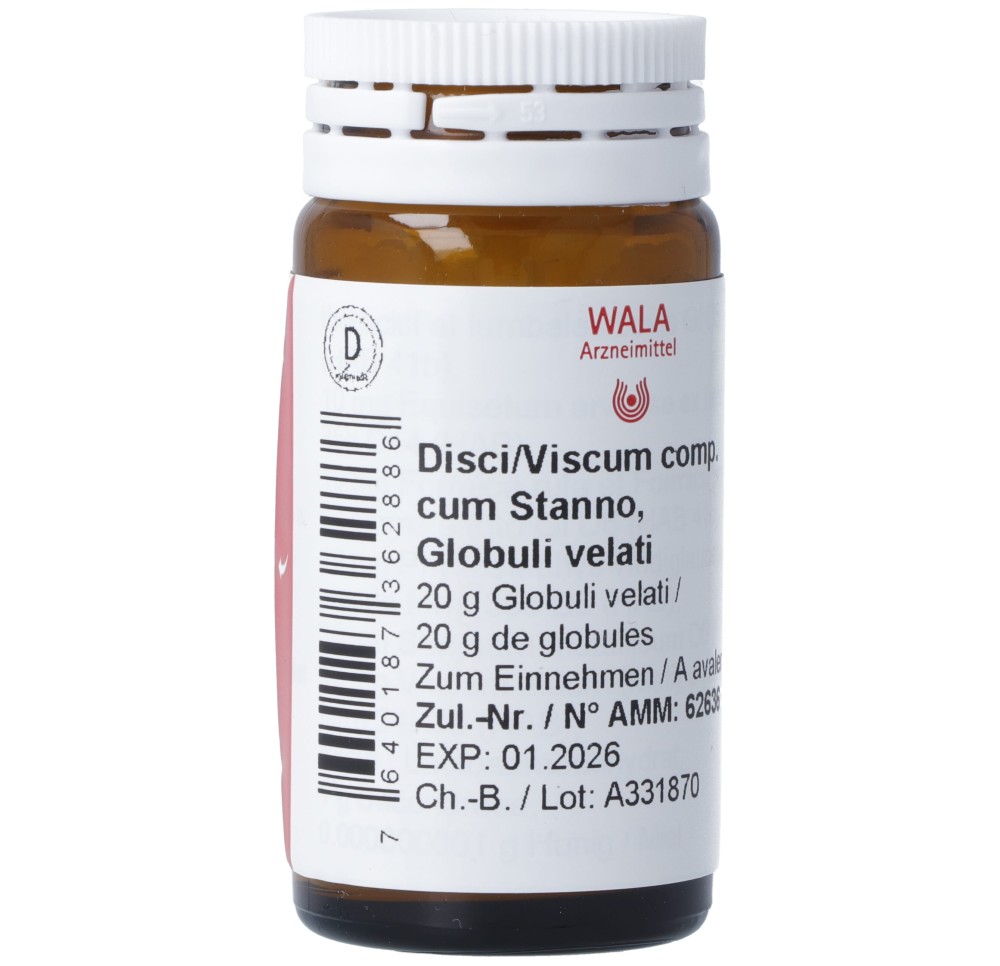 WALA disci/viscum comp cum stanno glob 20 g