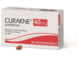 CURAKNE caps moll 40 mg 30 pce