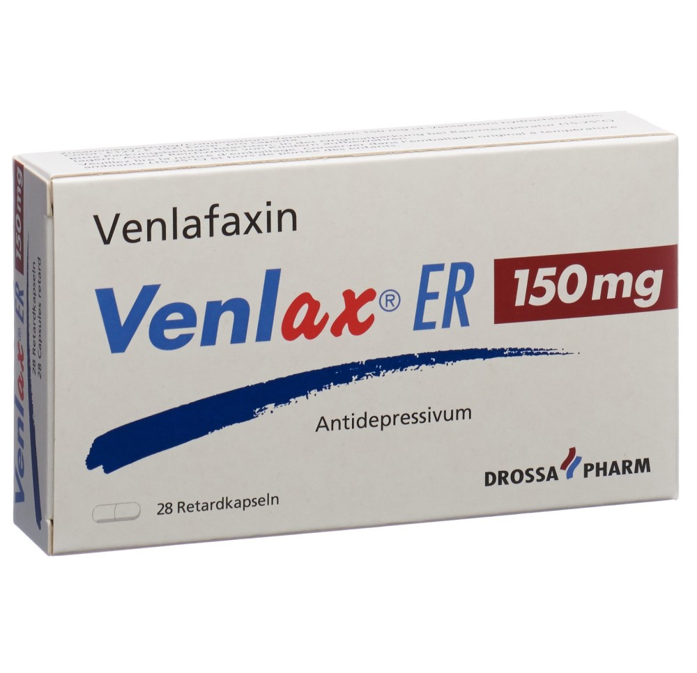 VENLAX ER caps ret 150 mg 28 pce VENLAX ER caps ret 150 mg 28 pce