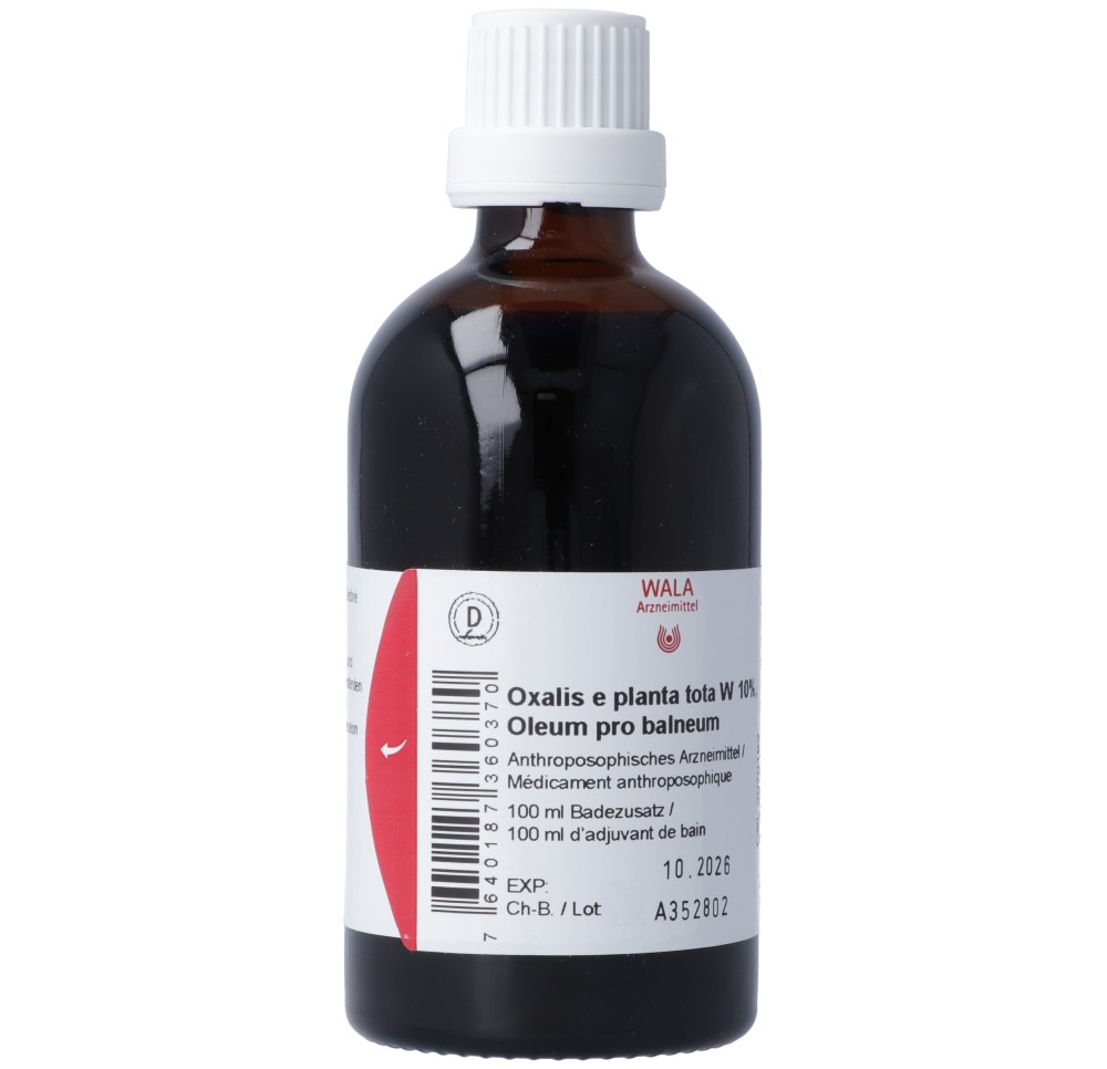 WALA oxalis e planta tota W 10% bain huile 100 ml