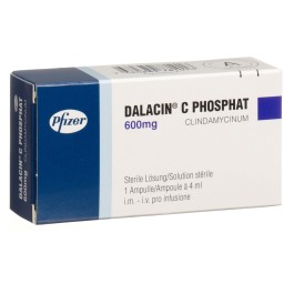 DALACIN C Phosphat sol inj 600 mg amp 4 ml