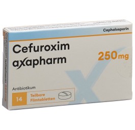 CEFUROXIME Axapharm cpr pell 250 mg 14 pce