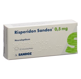 RISPERIDONE Sandoz cpr orodisp 0.5 mg 28 pce
