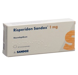 RISPERIDONE Sandoz cpr orodisp 1 mg 28 pce
