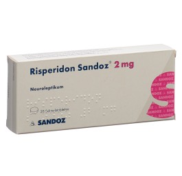 RISPERIDONE Sandoz cpr orodisp 2 mg 28 pce