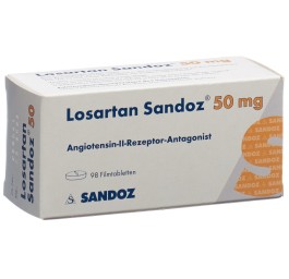 LOSARTAN Sandoz cpr pell 50 mg 98 pce