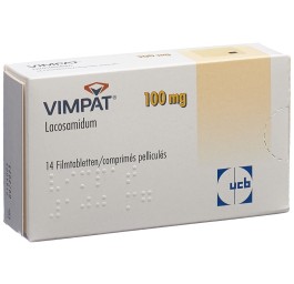 VIMPAT cpr pell 100 mg 14 pce