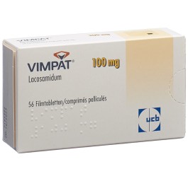 VIMPAT cpr pell 100 mg 56 pce