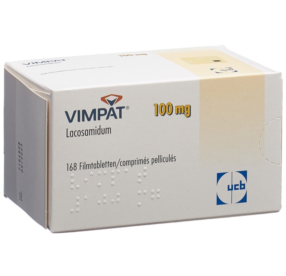 VIMPAT cpr pell 100 mg 168 pce VIMPAT cpr pell 100 mg 168 pce
