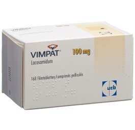 VIMPAT cpr pell 100 mg 168 pce