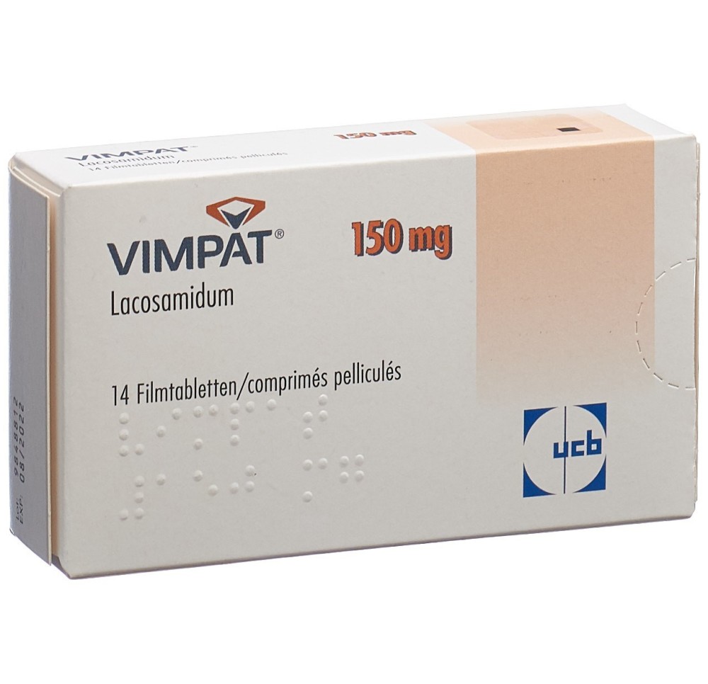 VIMPAT cpr pell 150 mg 14 pce VIMPAT cpr pell 150 mg 14 pce