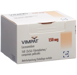 VIMPAT cpr pell 150 mg 3 x 56 pce