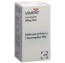 VIMPAT sol perf 200 mg/20ml i.v. flac 20 ml