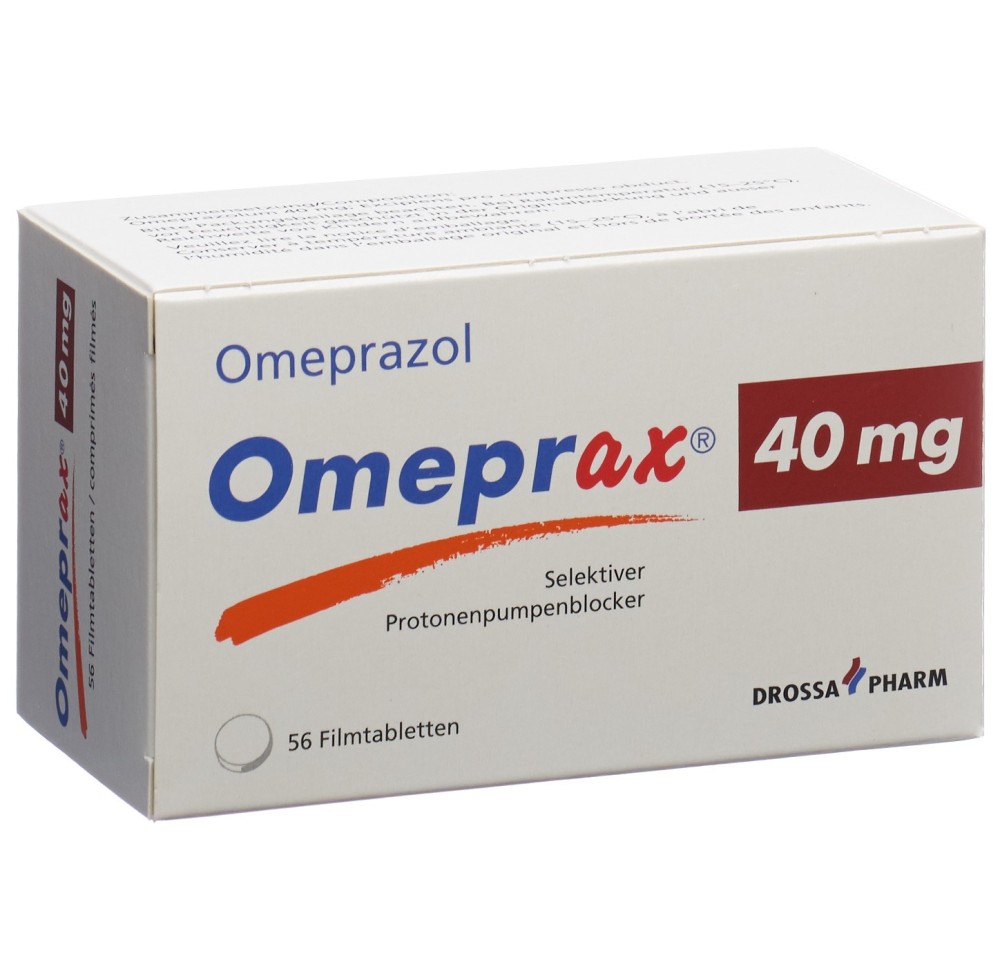 OMEPRAX cpr pell 40 mg 56 pce OMEPRAX cpr pell 40 mg 56 pce