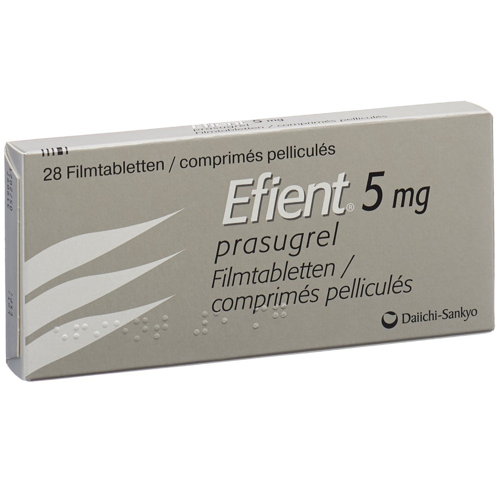 EFIENT cpr pell 5 mg 28 pce