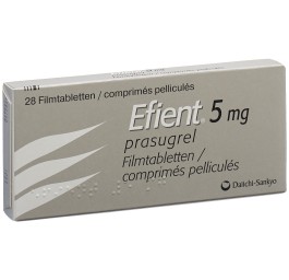 EFIENT cpr pell 5 mg 28 pce