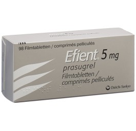 EFIENT cpr pell 5 mg 98 pce